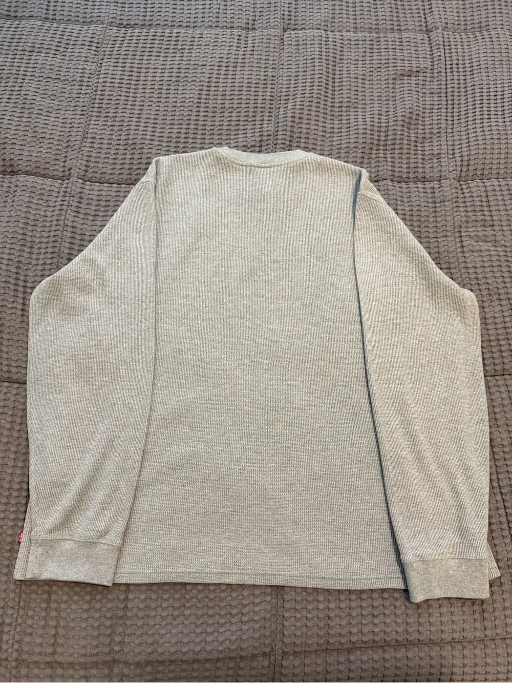 Levi's Light Gray Crewneck Short Sleeve Tee